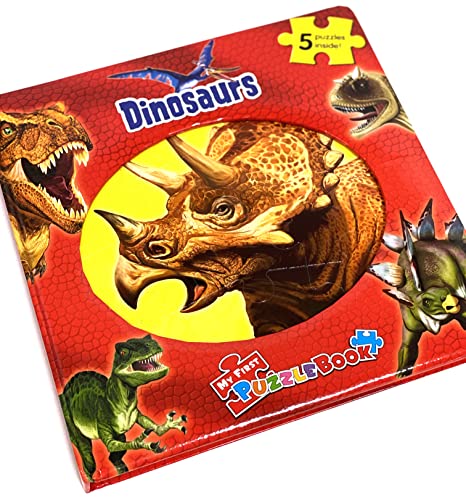 Beispielbild fr Phidal - The World of Dinosaurs My First Puzzle Book - Jigsaw Book for Kids Children Toddlers Ages 3 and Up Preschool Educational Learning - Gift for Easter, Holiday, Christmas, Birthday zum Verkauf von Wonder Book