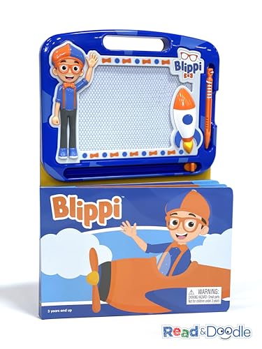 Stock image for Phidal - Blippi Activity Book Learning, Writing, Sketching with Magnetic Drawing Doodle Pad for Kids Children Toddlers Ages 3 and Up - Gift for Easter Holiday Christmas, Birthday for sale by SecondSale