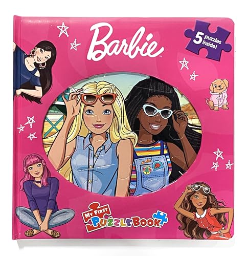 Beispielbild fr Phidal " Mattel Barbie My First Puzzle Book - Jigsaw Book for Kids Children Toddlers Ages 3 and Up Preschool Educational Learning - Gift for Easter, Holiday, Christmas, Birthday zum Verkauf von WorldofBooks