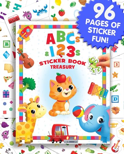 Stock image for First Words & Numbers Sticker Book Treasury for sale by GreatBookPrices