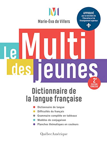 Stock image for Le Multi des jeunes: Dictionnaire de la langue franaise - 2e dition enrichie (French Edition) for sale by Books Unplugged