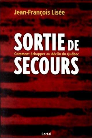 Beispielbild fr Sortie de secours zum Verkauf von Librairie La Canopee. Inc.