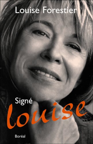 Beispielbild fr Sign Louise zum Verkauf von Librairie La Canopee. Inc.