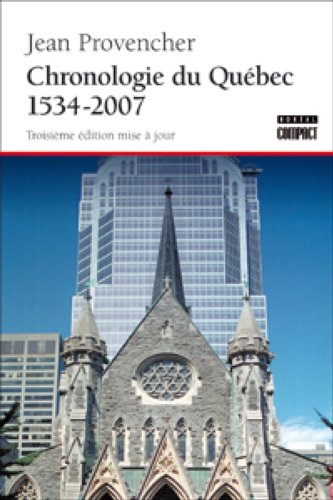 9782764605929: Chronologie du Qubec, 1537  2007