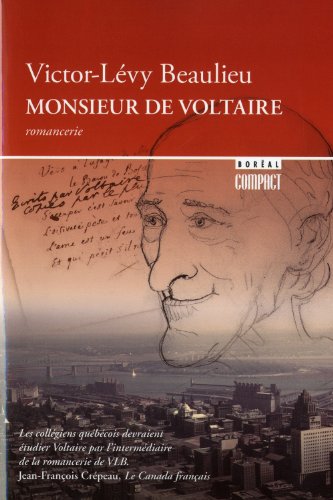 Beispielbild fr Monsieur de Voltaire : romancerie zum Verkauf von Les mots en page