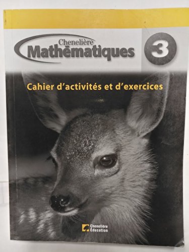 9782765004592: Mathematiques 3e Anne Cahier D'activites