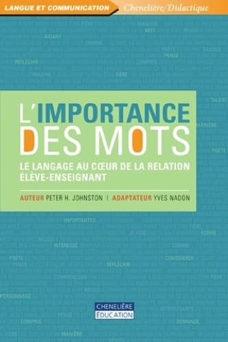 9782765026730: IMPORTANCE DES MOTS