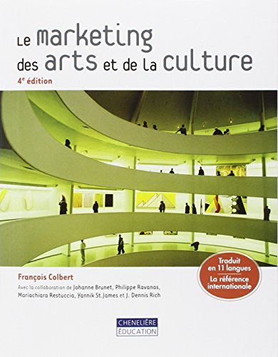 Stock image for Le marketing des arts et de la culture for sale by GF Books, Inc.