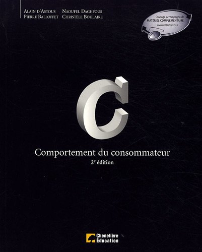 9782765104612: COMPORTEMENT DU CONSOMMATEUR (2ED)