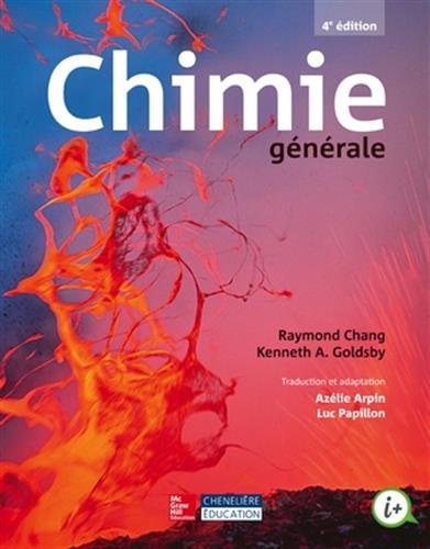 Beispielbild fr Chimie gnrale: Avec un manuel et un recueil de solutions zum Verkauf von Ammareal