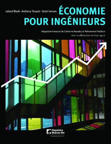 Beispielbild fr conomie Pour Ingnieurs zum Verkauf von Better World Books