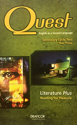 Beispielbild fr Quest - Secondary Cycle Two (Year Three) zum Verkauf von Better World Books