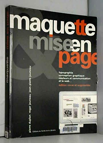 Stock image for Maquette et mise en page for sale by Ammareal