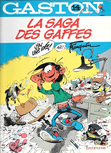 9782800108049: La Saga des gaffes (Gaston)