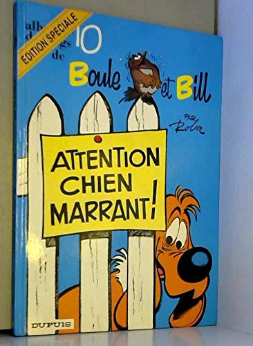Beispielbild fr Boule et Bill, tome 10 : Attention chien marrant zum Verkauf von Ammareal
