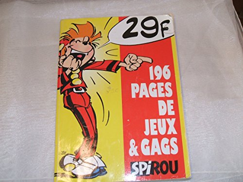 Beispielbild fr Spirou magazine, Hiver 1998 : Jeux et gags zum Verkauf von Ammareal