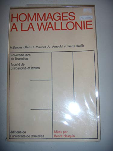 9782800407609: Hommages a la wallonie