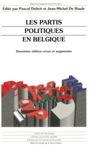 Stock image for Les partis politiques en Belgique. for sale by AUSONE