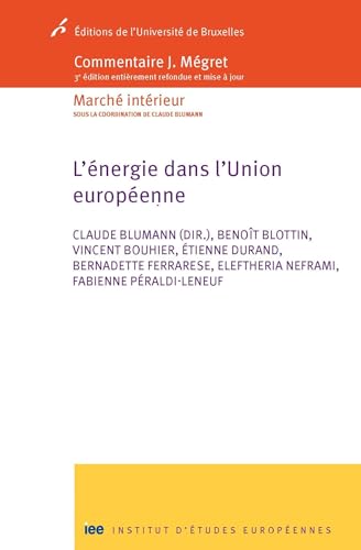 Stock image for L'nergie dans l'Union europenne for sale by Chapitre.com : livres et presse ancienne