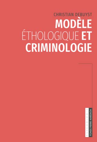 Stock image for Modle thologique et criminologie for sale by Revaluation Books