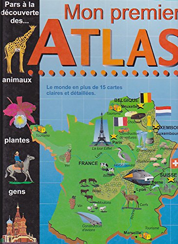Imagen de archivo de mon premier atlas Collectif a la venta por LIVREAUTRESORSAS