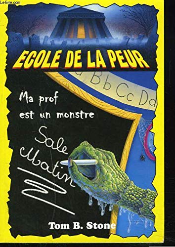 Stock image for Ma Prof est un monstre for sale by books-livres11.com