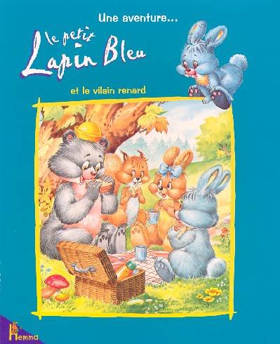 9782800689579: Petit lapin bleu et vilain renard