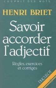 Imagen de archivo de Savoir accorder l'adjectif a la venta por medimops