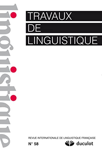 Beispielbild fr Travaux de linguistique 2003/1 N.46 Wilmet, Marc zum Verkauf von Au bon livre