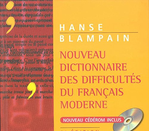 9782801113691: Nouveau dictionnaire des difficults du franais moderne
