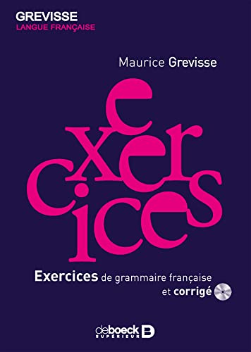 Beispielbild fr Exercices de grammaire francais et corrige + CD zum Verkauf von Buchpark