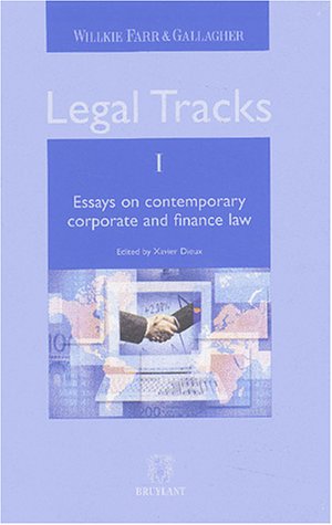 legal tracks 1 (9782802717874) by Farr
