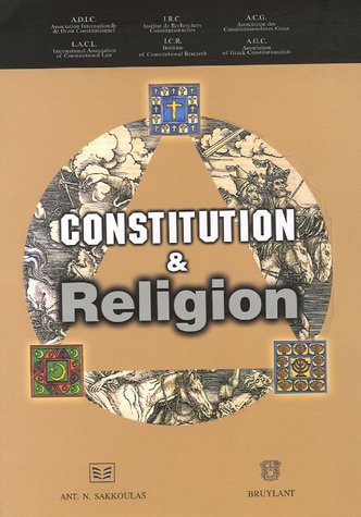 Stock image for Constitution et Religion: Edition bilingue franais-anglais Iliopoulos-Strangas, Julia et Collectif for sale by BIBLIO-NET