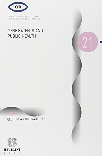 Beispielbild fr Gene patents and public health (Centrum voor intellectuele rechten) zum Verkauf von Buchpark