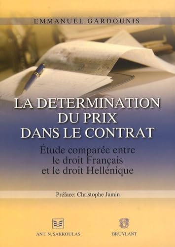 La détermination du prix dans le contrat