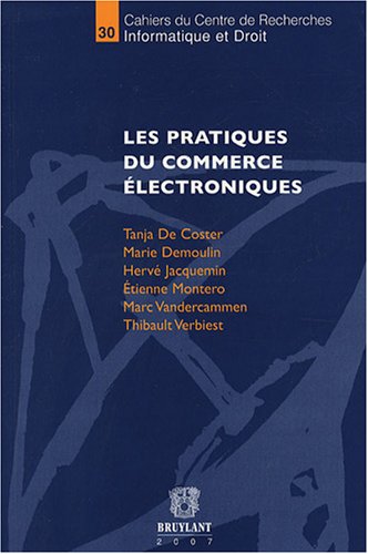 Beispielbild fr Les pratiques du commerce lectroniques zum Verkauf von Ammareal