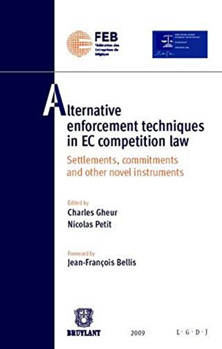 Stock image for Alternative enforcement techniques in EC competition law: Settlements, commitments and other novel instruments for sale by Buchpark