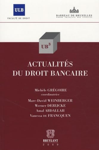 Imagen de archivo de Actualits du droit bancaire a la venta por Ammareal