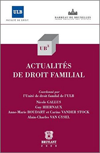 Stock image for Actualits de droit familial for sale by medimops