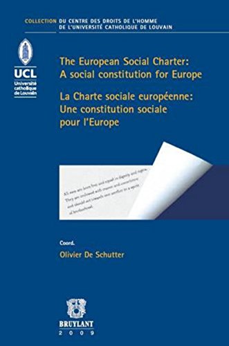 Beispielbild fr La Charte sociale europenne : une constitution sociale pour l'Europe zum Verkauf von Ammareal