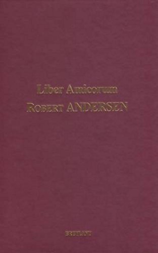 Imagen de archivo de Liber Amicorum Robert Andersen Collectif a la venta por BIBLIO-NET