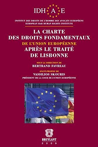 Imagen de archivo de La Charte des droits fondamentaux de l'Union europenne aprs le trait de Lisbonne a la venta por Ammareal
