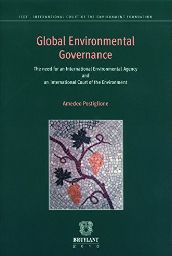 Stock image for Global Environmental Governance: The need for an International Environmental Agency and International Court of the Environment Postiglione, Amedeo for sale by BIBLIO-NET