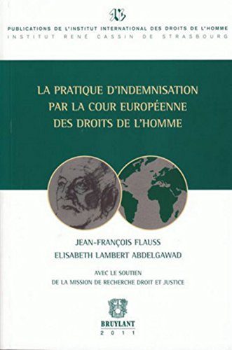 Stock image for La Pratique d'indemnisation par la Cour Europenne des Droits de l'Homme Flauss, Jean francois et Lambert-abdelgawad, Elisabeth for sale by BIBLIO-NET