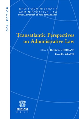 Stock image for Hofmann, H: Transatlantic Perspectives on Administrative Law (Droit Administratif / Administrative Law) for sale by Buchpark