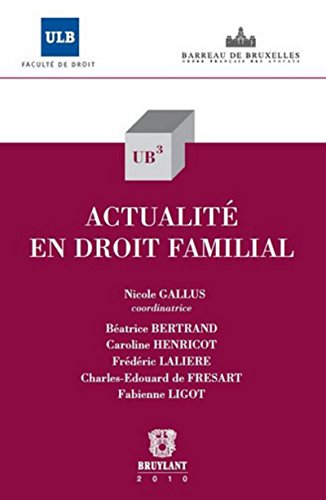 9782802730965: Actualit en droit familial