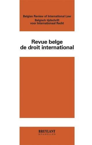 Stock image for Revue belge de droit international 2012/2 for sale by Le Monde de Kamlia