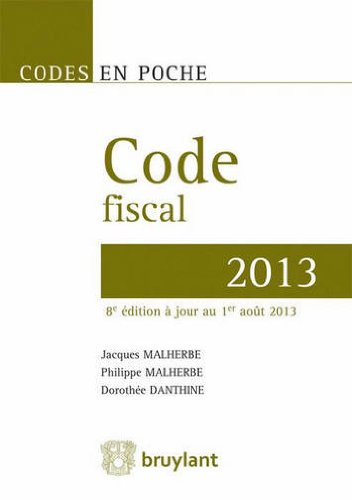 Stock image for Code fiscal 2013 for sale by medimops
