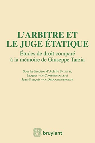 Stock image for L'arbitre et le juge tatique for sale by Books Unplugged