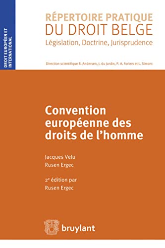 Stock image for Convention europenne des droits de l'homme for sale by Gallix